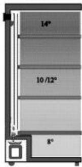 CLIMADIF EV 503 ZX - Réglage thermostat. - 2