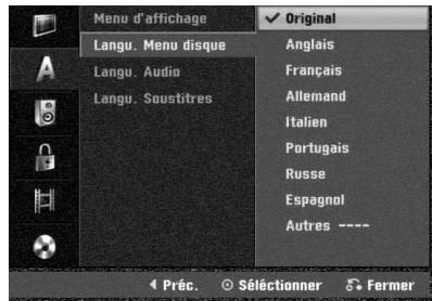 LG-GOLDSTAR RC197 - Disque Menu - 1