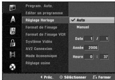 LG-GOLDSTAR RC197 - Autoréglage Heure - 1