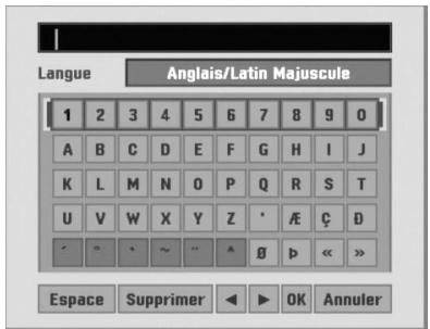 LG-GOLDSTAR RC197 - Renommer une station - 1