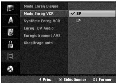 LG-GOLDSTAR RC197 - Mode Enreg VCR - 1