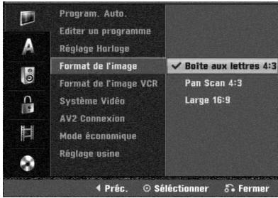 LG-GOLDSTAR RC197 - Format Televiseur - 1