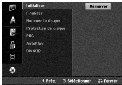 LG-GOLDSTAR RC197 - Formatage du disque - 1