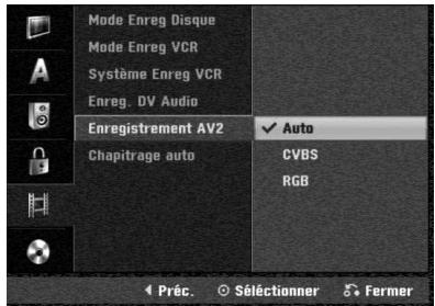 LG-GOLDSTAR RC197 - Enregistrement AV2 - 1