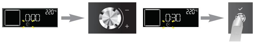 HITCHENAID KOHSP60601 - RéGLAGE DE LA DUREE DE CUISSON - 1