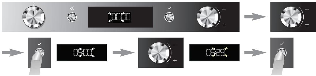 HITCHENAID KOHSP60601 - RéGLAGE DE L'HEURE - 1