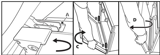 HITCHENAID KOHSP60601 - Pour remonter la porte : - 2