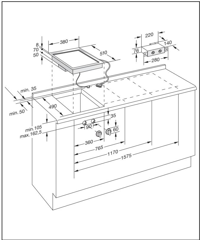 GAGGENAU VP421111 - Préparation du meuble - 1