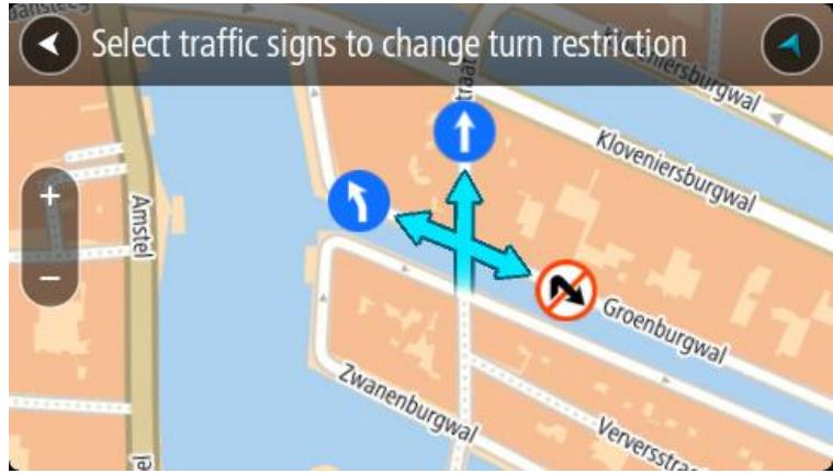 TOMTOM RIDER 500 EUROPE 45 - Restriction de direction - 1