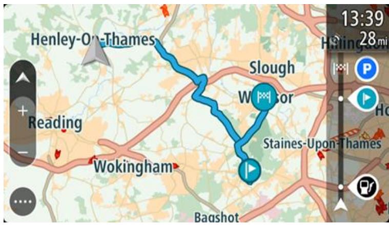 TOMTOM RIDER 500 EUROPE 45 - Naviguer à l'aide d'un parcours enregistré - 2