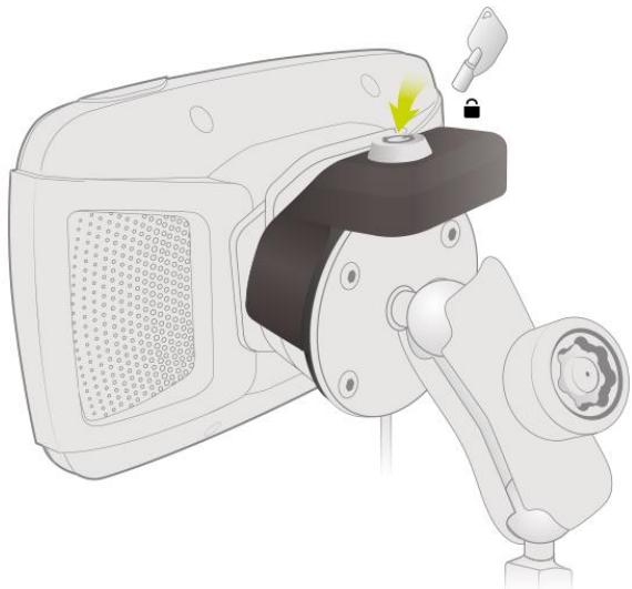 TOMTOM RIDER 500 EUROPE 45 - Utiliser la solution antivol - 8