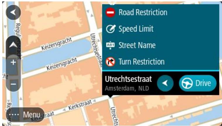 TOMTOM RIDER 500 EUROPE 45 - Créer un rapport de correction de carte - 2