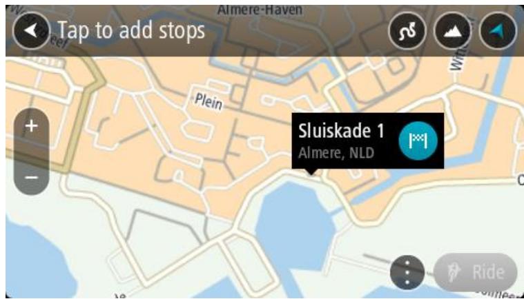 TOMTOM RIDER 500 EUROPE 45 - Planifier un parcours à sensations vers une destination - 3