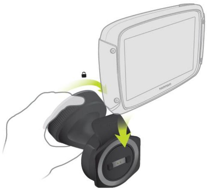 TOMTOM RIDER 500 EUROPE 45 - Installer dans votre voiture - 1
