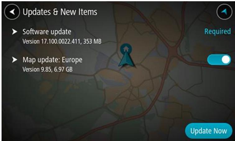 TOMTOM RIDER 500 EUROPE 45 - Installation des mises à jour et des nouveaux éléments - 2