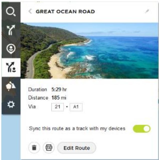 TOMTOM RIDER 500 EUROPE 45 - Envoyer un parcours à votre TomTom Rider à partir de la collection Road Trips - 3