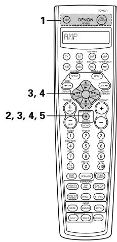DENON AVC-A11 SR DO - Fonction de réinitialisation générale - 9