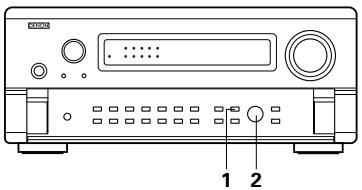DENON AVC-A11 SR DO - Unite de télécommande: - 2