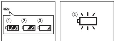 FUJIFILM FXJ32+SD - Vérifiéz le niveau de la batterie. - 1