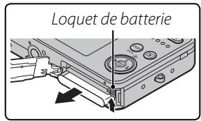 FUJIFILM FXJ32+SD - Retrait de la batterie - 1