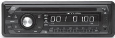 MUSE M-1015 - Autoradio lecteur cd/mp3 avec USB &amp; sd/mmc - 1