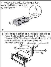 MUSE M-1015 - Installer et retirer l'appareil - 2