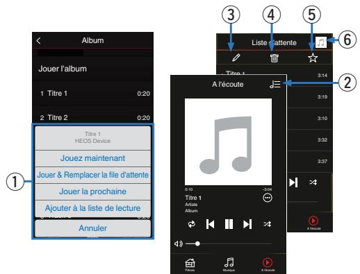 DENON HOME250 - Utilisation de la file d'attente now playing - 1