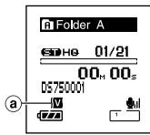 OLYMPUS DS 75 - Appuyez sur la touche STOP pour referrer le menu. - 1