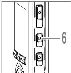 OLYMPUS DS 75 - Réglez le filtré vocal (Voice Filter) - 6