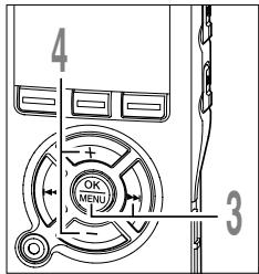 OLYMPUS DS 75 - Lors d'un enregistrement en mode VCVA - 7