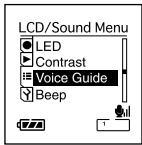 OLYMPUS DS 75 - Lors d'un enregistrement en mode VCVA - 6