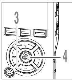 OLYMPUS DS 75 - Modes d'enregistrements (Rec Mode) - 3