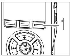 OLYMPUS DS 75 - Informations de l'écran ACL - 1