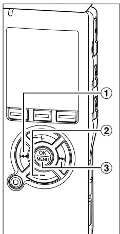 OLYMPUS DS 75 - Méthode de paramétrage du menu - 4