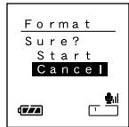 OLYMPUS DS 75 - Appuyez sur la touche OK. - 3