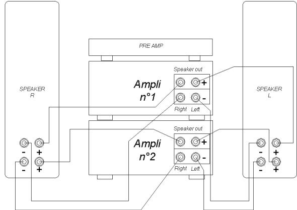TRIANGLE MAESTRO ESW-COL(X1) 6 - Le bicablage et la bi-amplification - 1