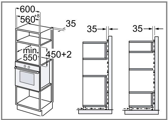 BOSCH CMA485GB1 - Inbouw in een hoge kast - 1