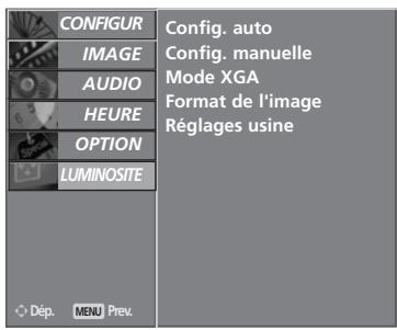 LG-GOLDSTAR 32LC45 - Selection du mode XGA Plein - 2