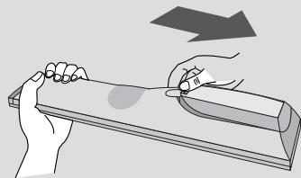 LG-GOLDSTAR 32LC45 - Insertion des piles - 1