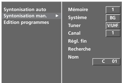 LG-GOLDSTAR 32LC45 - PROGRAMMATION MANUELLE (EN MODE ANALOGIQUE) - 13