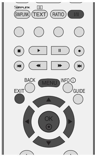 LG-GOLDSTAR 32LC45 - SELECTION DE LA LANGUAGE (EN MODE NUMÉRIQUE UNIQUEMENT) - 1