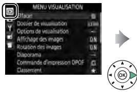 NIKON D3300+18-105Mm - Menu Visualisation : gestion des images - 2