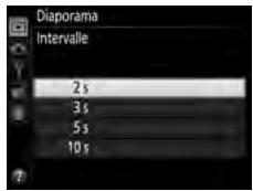 NIKON D3300+18-105Mm - Options des diaporamas - 3