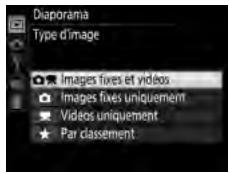 NIKON D3300+18-105Mm - Options des diaporamas - 1