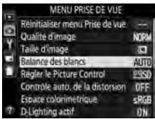 NIKON D3300+18-105Mm - Sélectionnez une option de balance des blancs. - 2