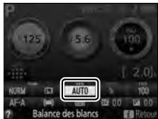 NIKON D3300+18-105Mm - Affichez les options de balance des blancs. - 3