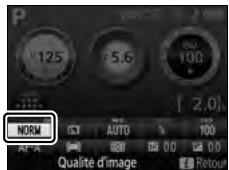 NIKON D3300+18-105Mm - Affichez les options de qualité d'image. - 3