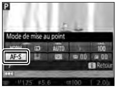 NIKON D3300+18-105Mm - Affichez les options de mise au point. - 3