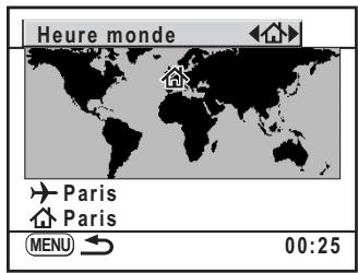 PENTAX K200D+18-55+50-200 - Réglage de l'heure monde - 1