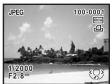 PENTAX K200D+18-55+50-200 - Appuyez sur le bouton  après avoir pris une photo. - 2